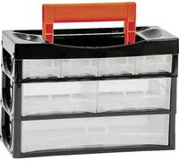 Alutec 66010 Coffret de rangement Nombre de compartiments: 7 avec poignée Contenu 1 pc(s)