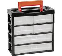 Alutec 66011 Coffret de rangement Nombre de compartiments: 6 Contenu 1 pc(s)