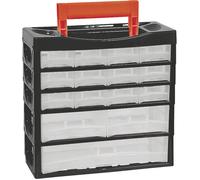 Alutec 66012 Coffret de rangement Nombre de compartiments: 15 Contenu 1 pc(s)