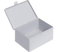 Alutec 66019 Bac à charnière ESD (L x l x H) 180 x 140 x 80 mm gris 1 pc(s)