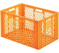 Alutec 75092 Bac en plastique convient pour contact alimentaire (l x H x P) 600 x 350 x 400 mm orange 1 pc(s)