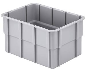 Alutec 75220 Bac de compartimentage empilable (L x l x H) 181 x 131 x 101 mm gris 1 pc(s)