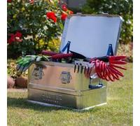 ALUTEC Boîte de Rangement en Aluminium CLASSIC 48L Transport d'Outils Stockage 442530 Argent G