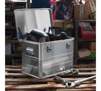 ALUTEC Boîte de Rangement en Aluminium COMFORT 6 L Transport d'Outils Stockage G