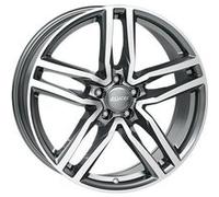 ALUTEC IKENU 5-LOCH graphit frontpoliert 6.5Jx16 5x112 ET50
