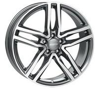 ALUTEC IKENU 5-LOCH graphit frontpoliert 9.0Jx19 5x114.3 ET40