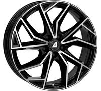 Alutec jante ADX.02 7.5Jx18 ET 45 4x108 diamant noir ADX2-75845A33-1 compatible avec FORD Fiesta Fusion