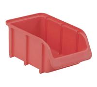 Alutec Lagersichtbox Größe 2 Rot (L x B x H) 165 x 100 x 75 mm