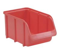 Alutec Lagersichtbox Größe 3 Rot (L x B x H) 240 x 145 x 125 mm