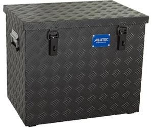 ALUTEC MÜNCHEN 41120BLACK Extreme 120 Boîte en aluminium (couleur noire, capacité 120 l, dimensions intérieures (L x l x H) 600 x 400 x 500 mm/dimensions extérieures (L x l x H) 622 x 425 x 520 mm
