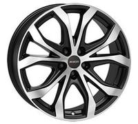 ALUTEC W10X racingschwarz frontpoliert 8.0Jx18 5x108 ET45
