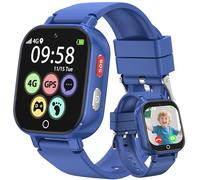 Alutoria 4G Montre Connectée Enfant-Smartwatch pour Filles Garçons avec GPS et Appel Vidéo Chat SOS Jeux Mode Classe Podomètre Réveil- Montre Enfants pour 4-12 Ans Cadeau Bleu