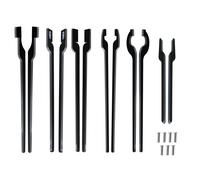 Alvade Lot de 6 pinces rapides monter soi-m me, 6 types de pinces, livr avec 7 rivets en acier inoxydable pour forgeron d butant