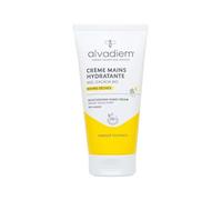 Alvadiem | Crème Hydratante Mains au Miel d'Acacia Bio | Nourrit, Adoucit, Protège Peaux Sèches | Huile d'Amande Douce, Sucres Végétaux | Fabrication Française, 99% Origine Naturelle | Tube 50 ml
