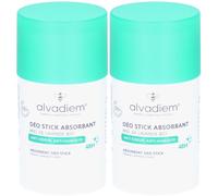 ALVADIEM Déo Stick Absorbant Rouleau 2x50 g