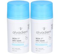 ALVADIEM Mon 1er Déo Soin Rouleau 2x50 ml