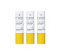 Alvadiem | Stick Lèvres Hydratant Baume à Lèvres Sèches Gercées | Nourrit, Répare et Protège au Quotidien | Gelée Royale Bio, Cire d'Abeille, Huile de Coco Lot de 3 x 4 gm