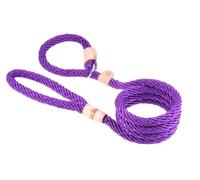 Alvalley Sport Laisse lasso avec pour chiens d'arrêt 13 mm x 1,8 m, xl, violet