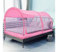 Alvantor Tente de lit en Maille pour lit Double, moustiquaire pour lit, Tente d'intimité, Tente d'intérieur occultante pour lit Double, Tente de Couchage (Matelas Non Inclus)
