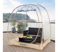 Alvantor Tente Pop-up à Bulles - Tente Igloo instantanée de 1,8 x 1,8 m - Maison moustiquaire pour 2 à 3 Personnes pour terrasse - Grande capacité résistante aux intempéries - Tente de Camping avec