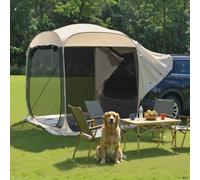 Alvantor Tonnelle de Camping 4-en-1 avec moustiquaire, déploiement instantané, avec Sac de Transport, Protection Solaire, pour Jardin, terrasse, arrière-Cour, 2,1 x 2,1 m