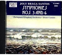 Alvaro Cassuto - Braga Santos: Symphonies Nos. 3 And 6