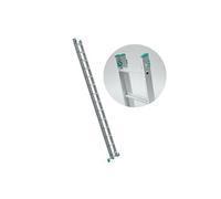 ALVE Echelle transformable 2 plans coulissante extensible 14 marches