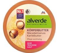 Alverde - Beurre corporel - Noix de Macadamia et Beurre de Karité - bio - 200 ml