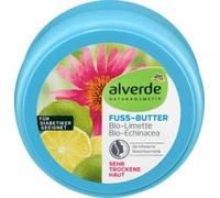 alverde Beurre naturel cosmétique pour les pieds - Citron vert échinacée - 200 ml