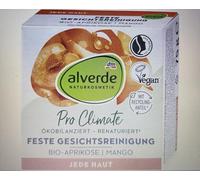 alverde Cosmétique naturel - Nettoyant solide pour le visage - 75 g