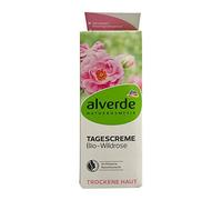 Alverde - Crème de jour - Peau sèche - Rose sauvage Bio - 50ml