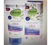 Alverde Crème de nuit naturelle Vital 50 ml