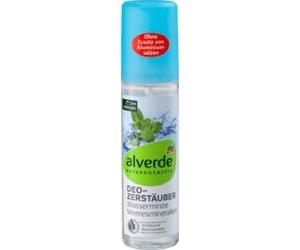 alverde NATURKOSMETIK Déodorant Vaporisateur Déodorant Menthe d'eau Minéraux marins 1 x 75 ml