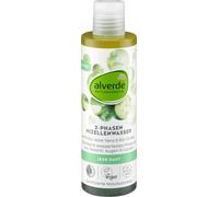 alverde NATURKOSMETIK Eau micellaire 2 phases 200 ml - Nettoyage et soin doux pour peaux normales