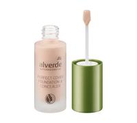 alverde NATURKOSMETIK Fond de teint et correcteur Perfect Cover 10 Vanilla 20 ml