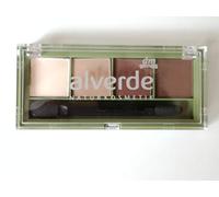 alverde NATURKOSMETIK Palette de fards à paupières Quattro 37 Chocolate 4,4 g