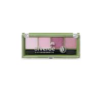 alverde NATURKOSMETIK Palette de fards à paupières Quattro 98 Lavender Dream 4,4 g