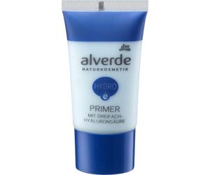 alverde NATURKOSMETIK Primer Hydro Primer avec triple acide hyaluronique 30 ml