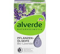 alverde NATURKOSMETIK Savon Huile végétale Lavande, 1 x 100 g