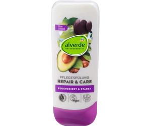 Alverde Repair Après-Shampooing bio réparateur Cheveux Abimés Cassants - 200ml