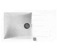 Alveus Cadit évier en granit 86x50 cm blanc 1132027