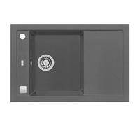 alveus Évier encastrable formic 30, granital Plus, Steel, 1 pièce, 76 x 50 cm, 1108030