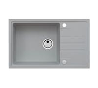 Alveus Intermezzo évier en granit 78x48 cm gris/graphite/onyx 1313081