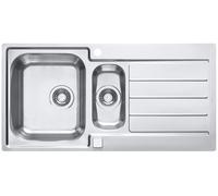 Alveus Line Maxim évier en acier inoxydable 98.5x50.5 cm acier 1085952