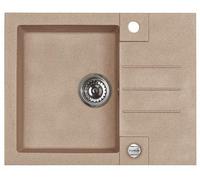 Alveus Rock évier en granit 59.5x47.5 cm gris/graphite/onyx 4213002