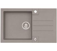 Alveus Rock évier en granit 78x48 cm gris/graphite/onyx 1203081