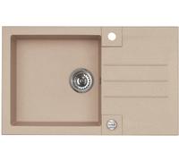 Alveus Rock évier en granit 78x48 cm gris/graphite/onyx 4203002