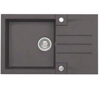Alveus Rock évier en granit 78x48 cm marron 4203003