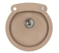 Alveus Rock'n'Roll évier en granit 53x53 cm beige 1211055