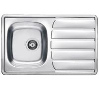 Alveus Zoom évier en acier inoxydable 79x50 cm 1098939